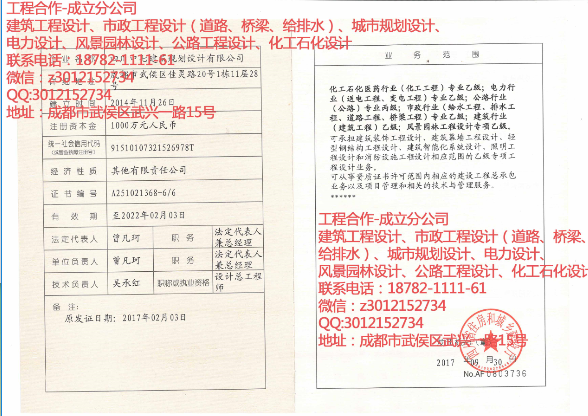 设计公司-中七设计院同时落地四个资质!