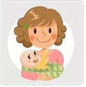 公司派代表前往哺乳期员工家庭中进行走访