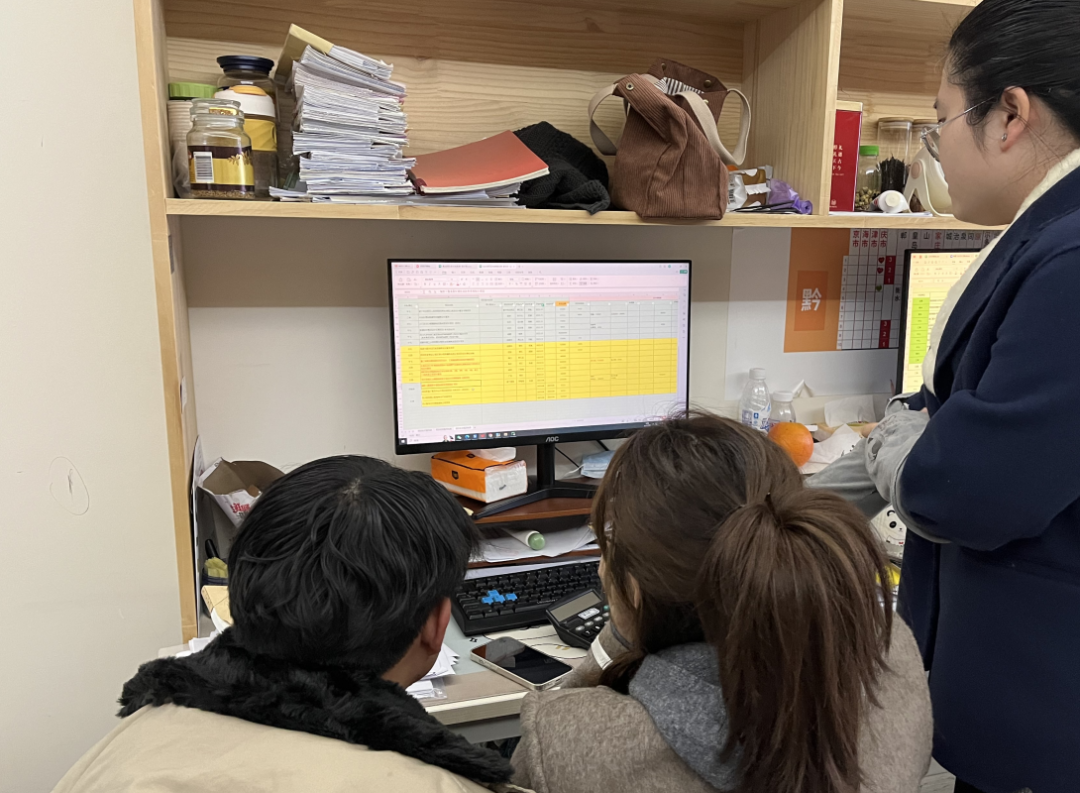 用数据说话!财务部联合审计部整体摸排项目情况